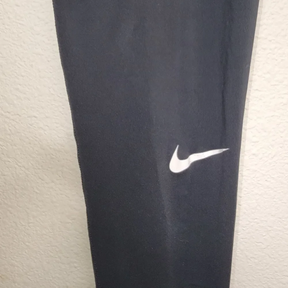 Nike Dri-fit Black Athletic Tights Pants Size Large
